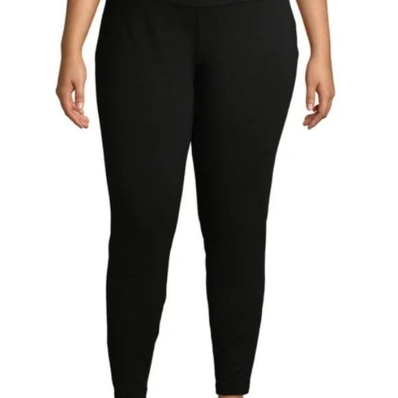 Black plus size leggings - Picture 1 of 8